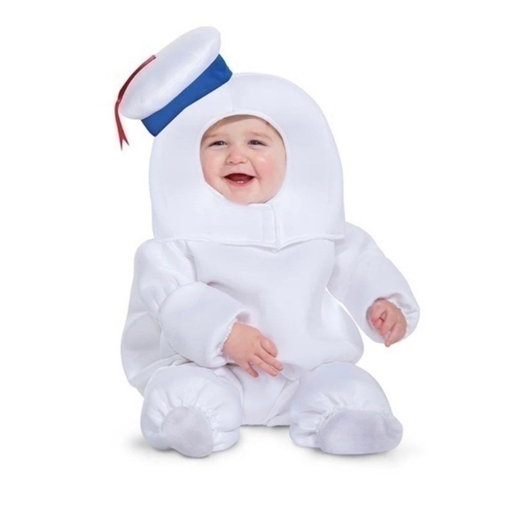 NIB. DISGUISE Ghostbusters Mini Stay Puft Marshmallow Man Costume